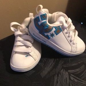 Kids size 12K sneakers. New DC Sneakers